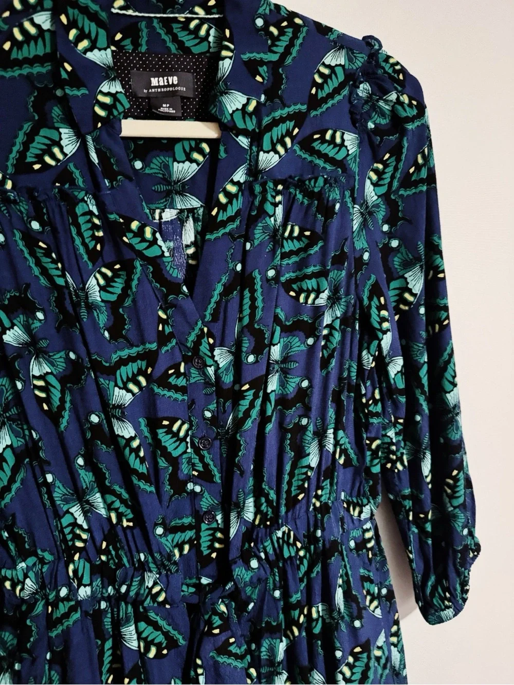 Maeve -  Butterfly Print Pippa Shirtdress